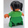 LEGO Girl avec bright green Jambes et Haut Duplo Figure