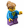 LEGO Girl mit Dark Azure Hoodie Minifigur