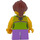 LEGO Girl with Dolphin Top Minifigure