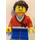 LEGO Girl avec Freckles et Jumper Figurine