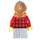 LEGO Flicka med Orange Scarf Minifigur