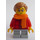 LEGO Girl mit Orange Schal Minifigur