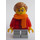 LEGO Flicka med Orange Scarf Minifigur