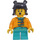 LEGO Girl with Orange Top Minifigure