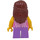 LEGO Girl with Pink Halter Top with Butterflies Minifigure