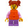 LEGO Fille avec Rose Pull-over Minifigurine