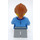 LEGO Girl met Purple Sjaal minifiguur