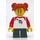 LEGO Girl with Space Logo T-Shirt Minifigure