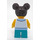 LEGO Girl with Striped Sweater Minifigure