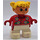 LEGO Pike med Gul Hår og pigtails Duplo-figur