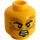 LEGO Gith Warlock Male Head (Safety Stud) (3274)