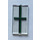 LEGO Glass for Window 1 x 2 x 3 with Dark Green Window Panes Sticker (35287)