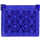 LEGO Glas for Venster 1 x 4 x 3 Opening met Hexagons en Diamonds Sticker (35318)