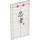 LEGO Glass for Window 1 x 4 x 6 with Oriental Writing &amp; Shoji Background (6202 / 93674)