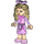 LEGO Glinda - Lavender Dress Minifigure