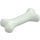 LEGO Im Dunkeln leuchtendes dichtes Weiß Hund Bone (Kurz) (77100 / 93160)