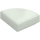 LEGO Glow in the Dark Solid White Tile 1 x 1 Quarter Circle (25269 / 84411)