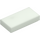 LEGO Glow in the Dark Solid White Tile 1 x 2 with Groove (3069 / 30070)