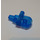 LEGO Selvlysende Gennemsigtig Hvid Bionicle Arm Rustning med Transluscent Bluish Marbling (57560 / 62286)