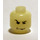 LEGO Blanco transparente fosforescente Minifigura Cabeza con Decoración Snape (Espiga de seguridad) (3626)