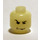 LEGO Glow in the Dark Transparent White Minifigure Head with Decoration Snape (Safety Stud) (3626)