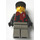 LEGO Goalkeeper with Red and Black Torso, &quot;1&quot; Minifigure