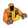 LEGO Golden Ridder Minifiguur Torso (973 / 76382)