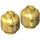 LEGO Golden Lloyd Minifigure Head (Recessed Solid Stud) (3626 / 43953)