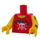 LEGO Gong and Guitar Rocker Minifig Torso (973 / 88585)