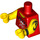 LEGO Gong and Guitar Rocker Minifig Torso (973 / 88585)