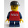 LEGO Grand Carousel Boy with Red Shirt and Black Cap Minifigure