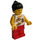 LEGO Grand Carousel Female met Bloem Shirt minifiguur