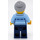 LEGO Grandmother with Bright Light Blue Sweater Minifigure