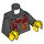 LEGO Grandpa with scarf Minifig Torso (973 / 76382)
