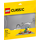 LEGO Grau Grundplatte 11024