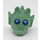 LEGO Greedo Head with Dark Blue Eyes (18013 / 36936)
