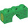 LEGO Grün Bogen 1 x 3 mit Scales und green Kreis (4490 / 38926)