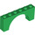 LEGO Verde Arco 1 x 6 x 2 Parte superior de grosor medio (15254)