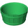 LEGO Green Barrel 4.5 x 4.5 with Axle Hole (64951)