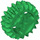 LEGO Green Bevel Gear with 20 Teeth Unreinforced (32269)