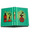 LEGO Vert Book 2 x 3 avec rouge Flask, Bottles et Culture Tube (33009)