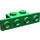 LEGO Grün Halterung 1 x 2 - 1 x 4 mit abgerundeten Ecken (2436 / 10201)