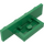 LEGO Green Bracket 1 x 2 - 1 x 4 with Square Corners (2436)