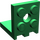 LEGO Grün Halterung 2 x 2 - 2 x 2 Oben (3956 / 35262)