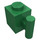 LEGO Vert Brique 1 x 1 avec Manipuler (2921 / 28917)