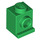 LEGO Groen Steen 1 x 1 met Koplamp en Slot (4070 / 30069)