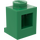 LEGO Green Brick 1 x 1 with Headlight and Slot (4070 / 30069)