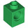 LEGO Green Brick 1 x 1 with Hole (6541)