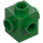 LEGO Green Brick 1 x 1 with Studs on Four Sides (4733)