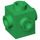 LEGO Green Brick 1 x 1 with Studs on Four Sides (4733)